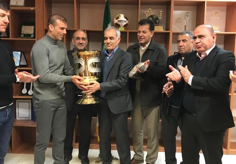 نامه رسمی باشگاه پرسپولیس به سازمان لیگ برای دریافت جام قهرمانی سوپرجام