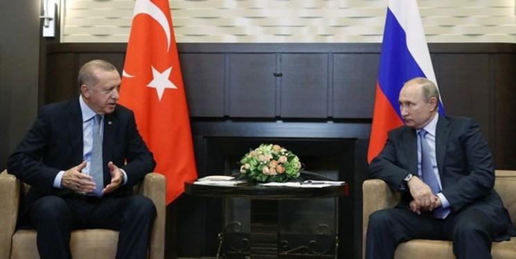 اردوغان و پوتین درباره سوریه و لیبی رایزنی کردند