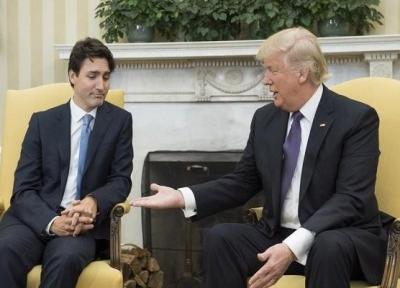ترامپ خطاب به نخست وزیر کانادا: شما کاخ سفید را به آتش کشیدید!