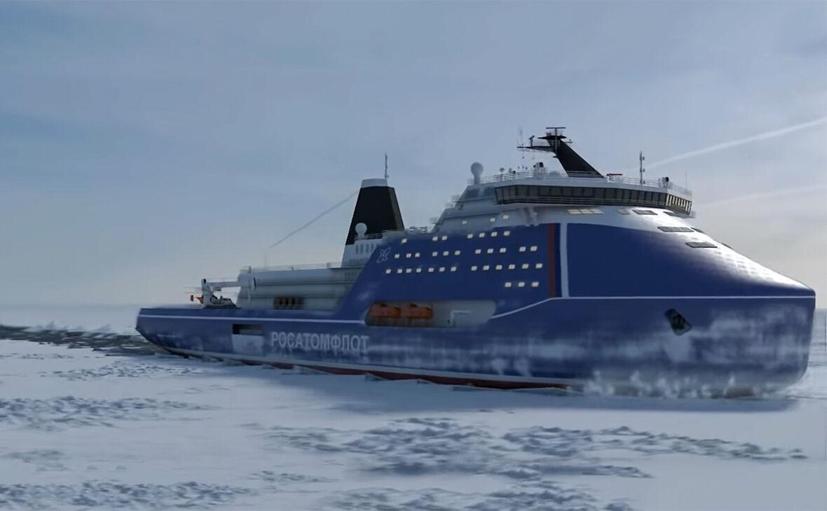 روسیه ساخت قوی ترین کشتی یخ شکن اتمی را آغاز کرد