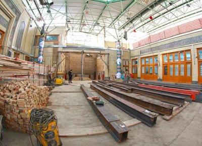 بازدید از اقدامات در حال انجام در فاز جدید پروژه بازسازی مسجد ارک