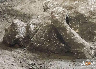 کشف بقایای تقریبا سالم دو مرد در پمپئی