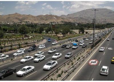 افزایش 0، 1 درصدی تردد در محورهای برون شهری
