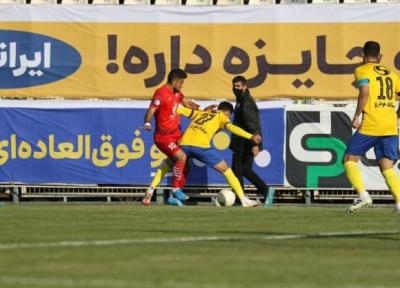 لیگ برتر فوتبال، پیروزی تراکتور و نساجی و تساوی 2 دیدار در نیمه اول