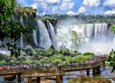آبشار ایگواسو کجاست؟ تصاویری از زیبایی های چشم نواز این آبشار