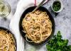 طرز تهیه اسپاگتی سیر و قارچ خوشمزه در 30 دقیقه