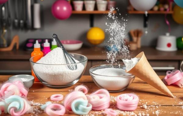 طرز تهیه پشمک خانگی (مرحله به مرحله) طرز تهیه پشمک خانگی (مرحله به مرحله)