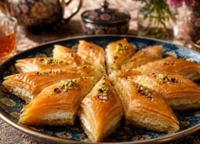 طرز تهیه باقلوا با تهشیر؛ باقلوای خوش عطر و متفاوت سوالات متداول درباره طرز تهیه باقلوا با تهشیر